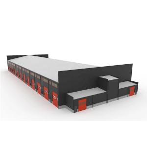 Quality Rock Wool Insulation Prefabricated Steel Structure Workshop for sale