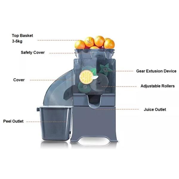 SGS TUV Lemon Juice Making Machine Commercial Citrus Juicer 100W