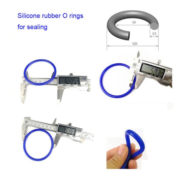 Colored NBR(nitrile -butadiene rubber) Oil resistant tiny rubber o ring seals