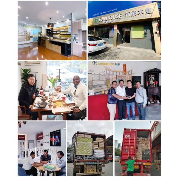 1220x2440mm Acoustic Wood Slat Wall Panel Black MDF Polyester Fiber