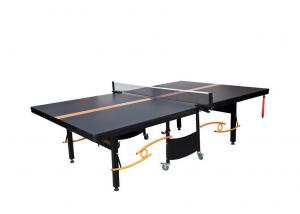 China V-SIX Indoor Table Tennis Table Style Leg Double Folding With Post 65 KGS on sale