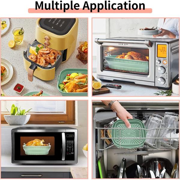 Microwaveable Silicone Baking Tray Cake Mold Odorless Practical