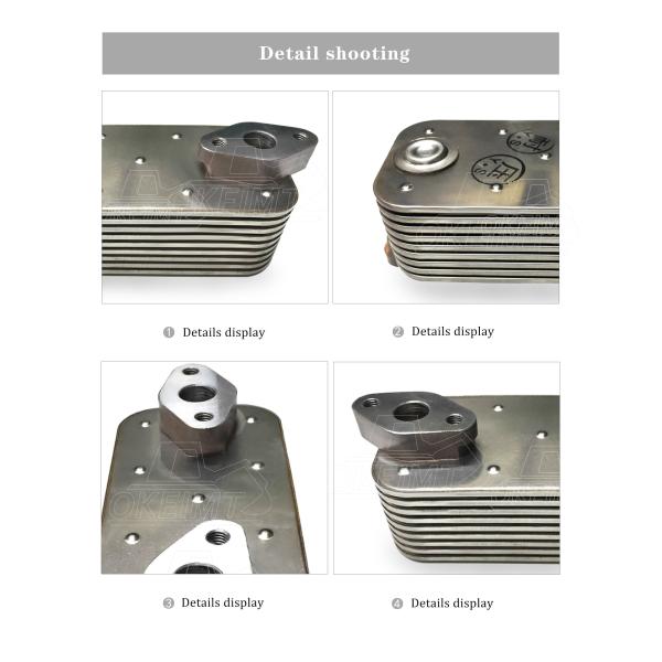 225-6817 Aftermarket Oil Cooler For Engine C4.4 3054C 3054E CAZT 414E 416D 420D 422E