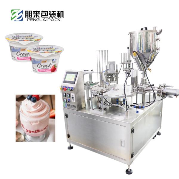 Multi Purpose Cup Filling Sealing Machine for Yogurt Milk Honey 10–100ml