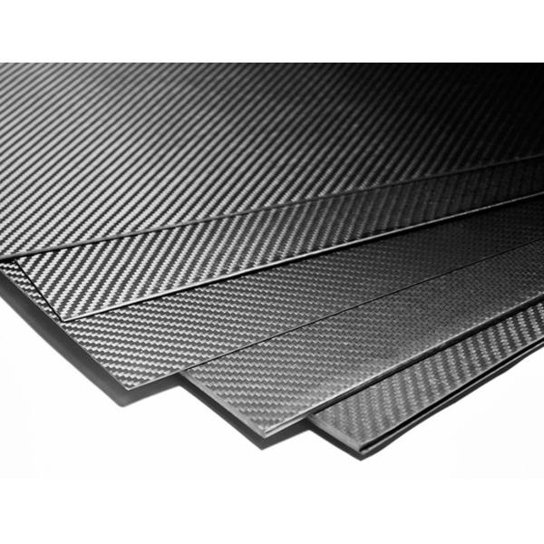 High Density Carbon Fiber Products Solid Carbon Fiber Sheets 0.2mm - 6mm