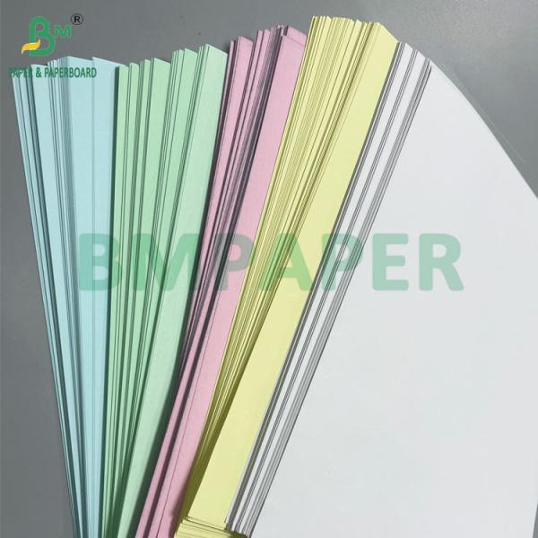 75gr Digital Printing Carbonless Paper CB White CFB Yellow CF Pink 9 X 11