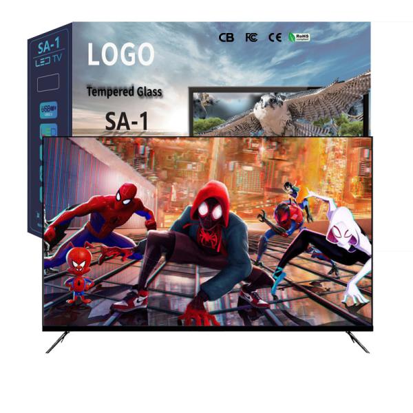 40 Inch Frameless Smart LED TV 4K Android WiFi For Use Home