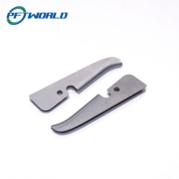 Aluminum Turning Copper Stamping Parts , Bead Blasted Stamping Die Components