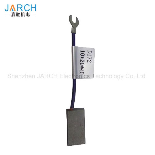 Graphite Based Material Morgan Carbon Brush 10 * 20 * 40MM For Home Appliance