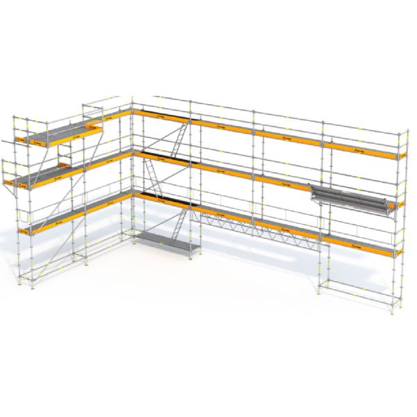 Building Working Platform Layer lightweight Portable Aluminium Scaffolding tower Ringlock