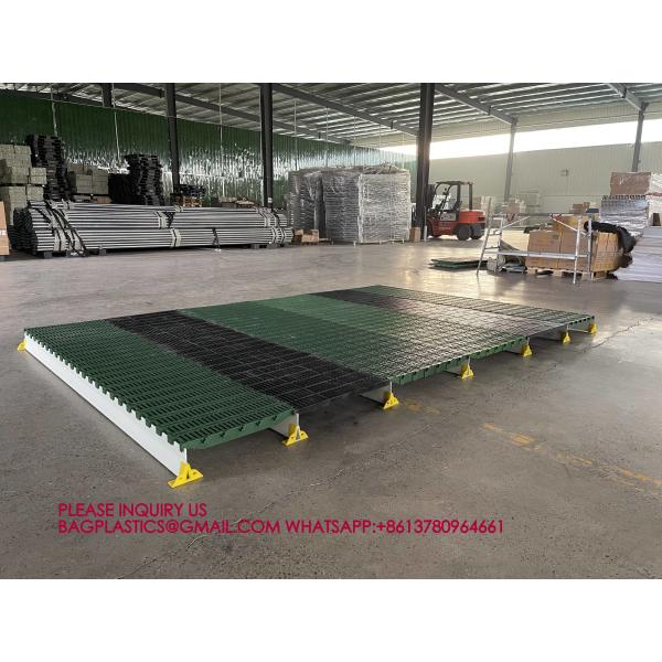 New Durable 600*600mm Plastic Slat Flooring for Pig Farm Floor Farrowing Sow Floor Farms
