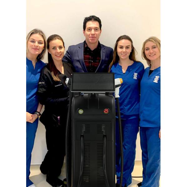 Hair Laser Removal Diode Laser with 3 Wavelengths 15.6 inch Color Touch Android Screen