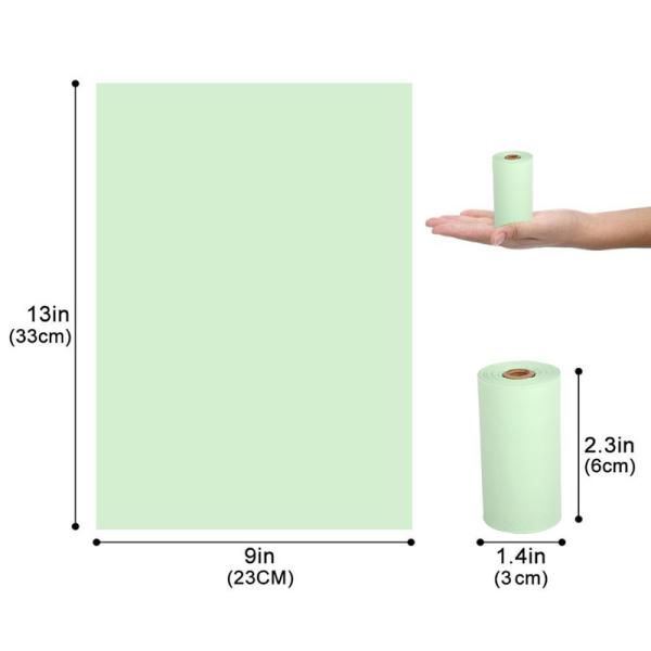 2 Rolls for Delivery 15 pcs Degradable Imported Raw Materials PET Dog Cat POP Garbage Bag