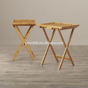 Quality folding bamboo sofa snack tv tray table for sale