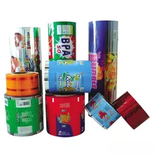 Aluminum Foil Laminated 152mm Printed Packaging Film Roll