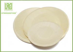 China Wedding Disposable Plates Eco Friendly Tableware , Food Grade Wooden Party Plates on sale