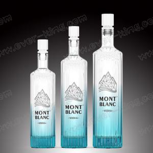 Quality Empty Wine Vodka Glass Bottle 500ml 700ml 750ml for sale