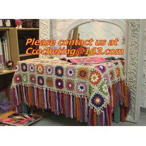 Crochet Afghan Throw Blanket Handmade, table cover, handmade crochet, blanket,