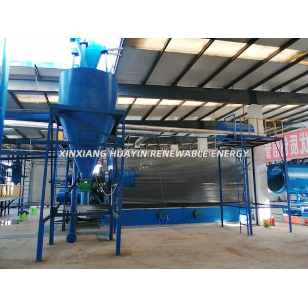 10 TPD Small Pyrolysis Plant In Iran Waste Tire Huayin 10 Ton