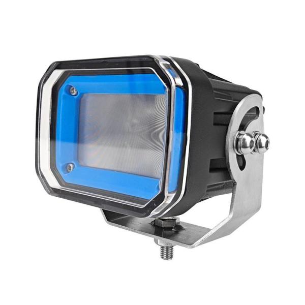 Red Line Safety Spot Lamp 30W 10-80V Waterproof LED Area Forklift Safety Warning Forklift Light for Pedestrian Warehouse