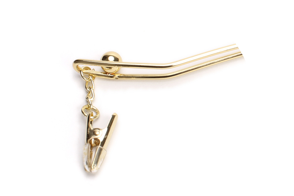 Betterall Bright Beautiful Fashion Chrome Metal Lingerie Gold Hanger