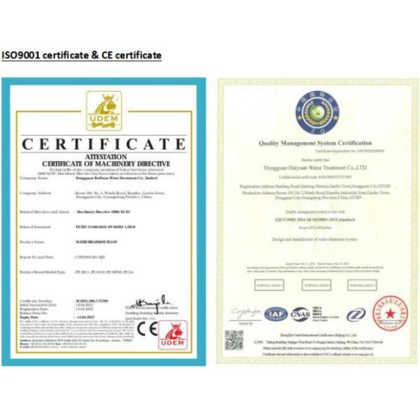 RO Seawater Desalination Plants Price Well Water Treatment Plant for Sale