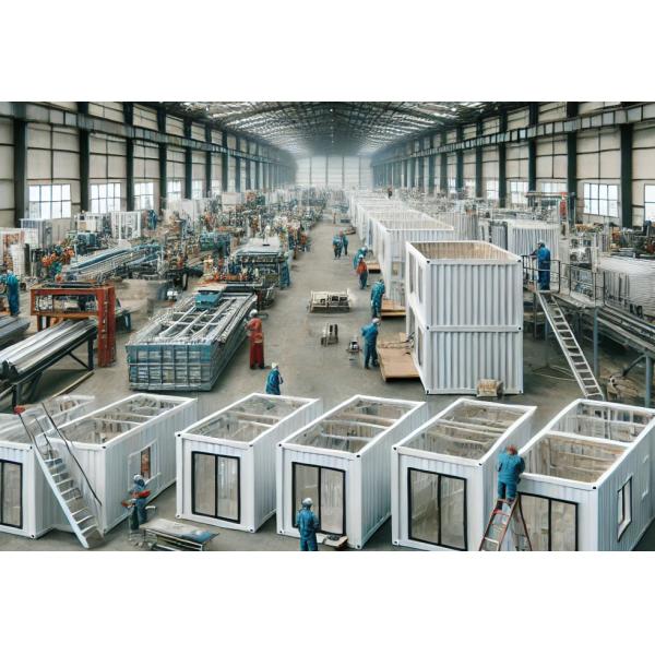 Double Wing Extension Board House Cabinet Can Be Moved Disassembled Folded Expand Housing Live Office Container