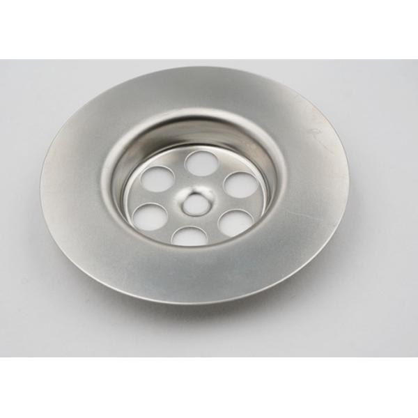 Wide Side Bathroom Sink Drain Strainer , Kitchen / Bathroom Sink Drain Stopper