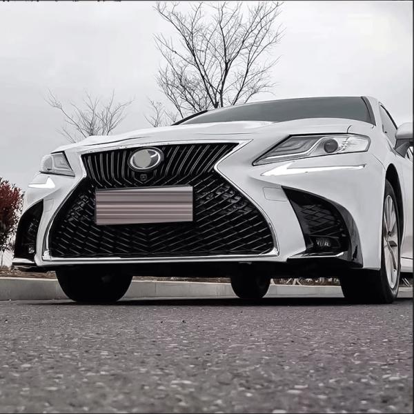 Modified Lexus Large Surround Front And Rear Bumper Mid Net For Toyota Camry