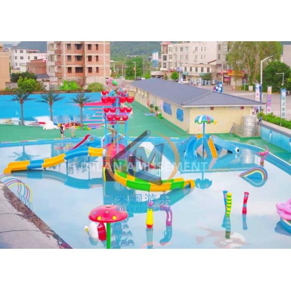 Sea Style Commercial Water Playground Middle Size For Leisure