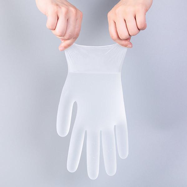 Food Safe Oil Resistance Smooth Disposable Examination Gloves