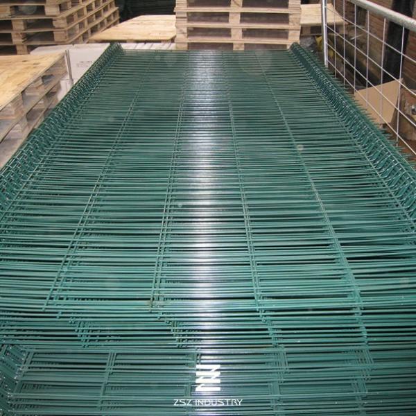 PVC Coated 3D Welded Wire Mesh Fence Panels 1530mm X 2500mm For Garden Fence