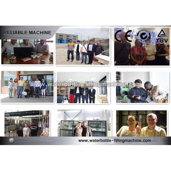 4Kw Milk / Beverage Production Line Mineral Water Bottle Filling Plant