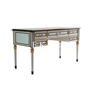 2018 newly listed Spanish royal style latest wooden office table design FLN-M