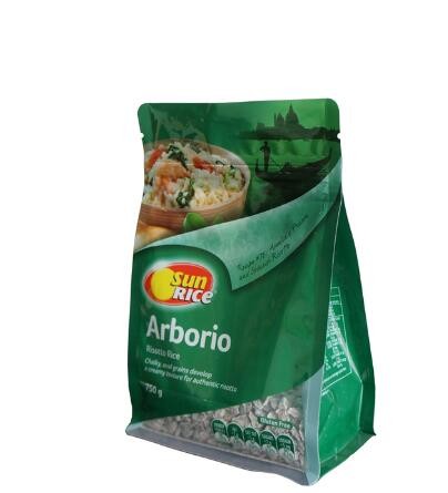 Aluminum Foil Resealable packaging stand up pouch zipper bags