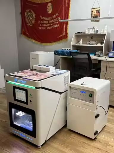 Yucera YRC-6X 5-Axis Dental Milling Machine with 10 Tool Magazines and One Year Warranty for 24/7 Support