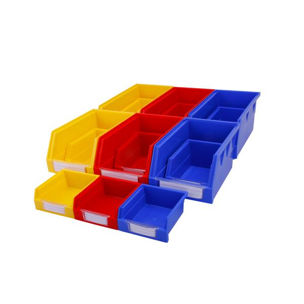 Solid Box Workshop Storage Bins for Convenient Organization of Small Parts and Bolts
