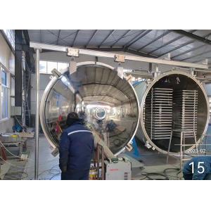 Quality Food Vacuum Industrial Freeze Drying Equipment Fruits Vegetables Meat for sale