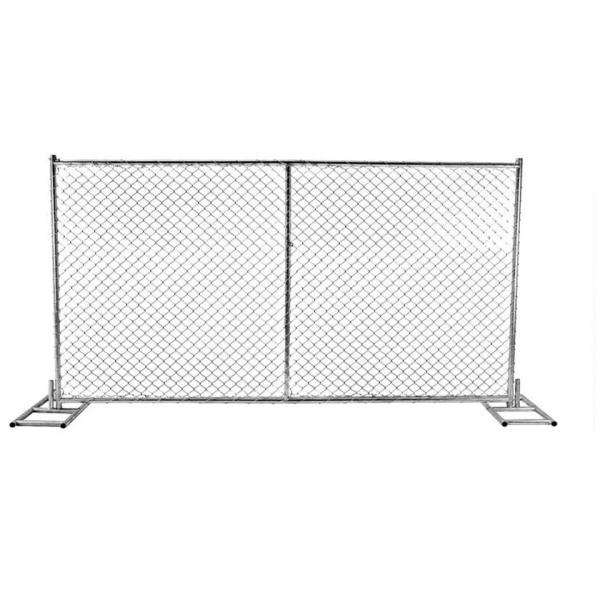 American Portable Chain Link Temporary Fence For Construction Site Temporary Fencing