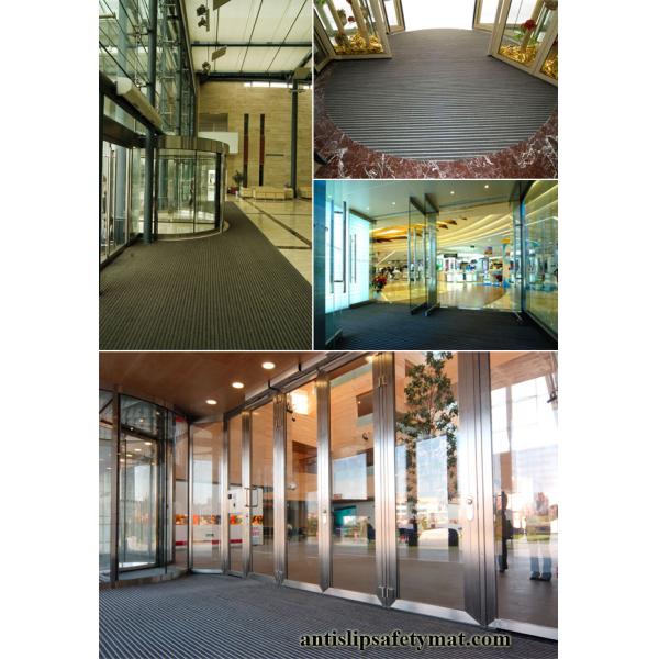 18MM Aluminum Entrance Mats Heavy Duty Outdoor Matting For Commercial Building
