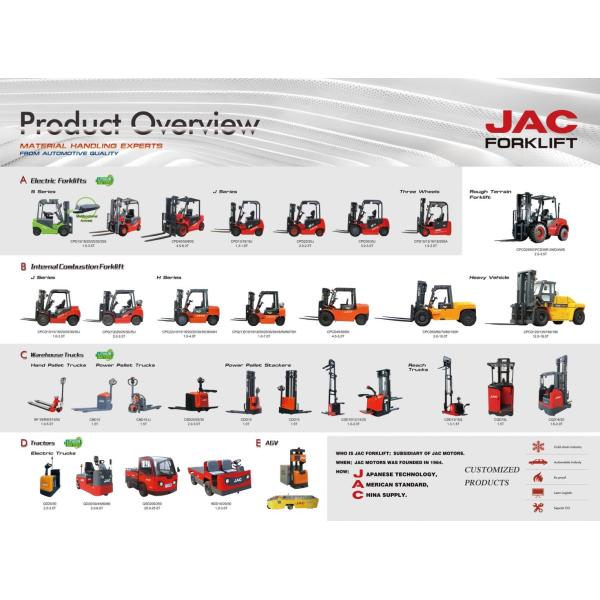 JAC 2 Ton Industrial Tow Tractor Aircraft Pushback Tractor Traction Head