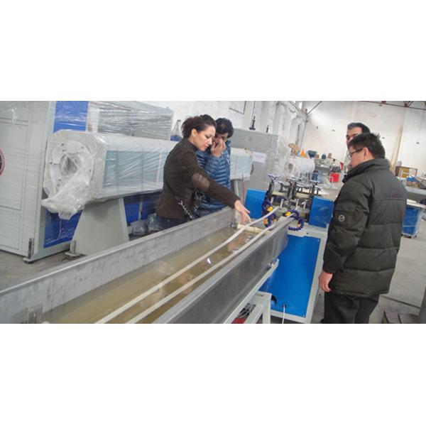 50 To 100Kg/H PVC Edge Banding Machine PVC 3mm Plastic Board Extrusion Line