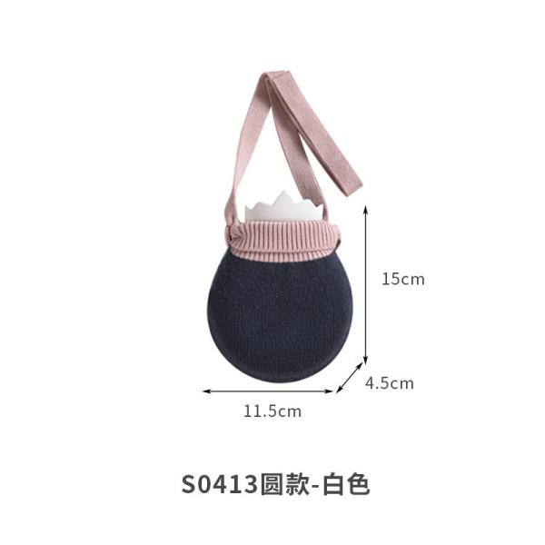 BPA Free Durable silicone hot water bag Random Colors For Hot Compress And Heat Therapy