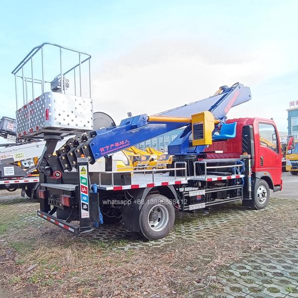 China Budget-Friendly 200kg Capacity Aerial Work Platform Truck for Telecom Tower & Village Electrification