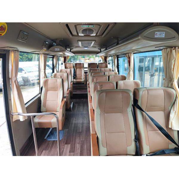 Used Mini Coach 19 Seater Diesel Fuel With Manual Transmission