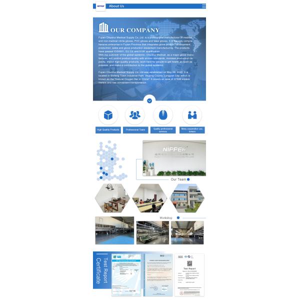 Food Grade Household Cleaning Clear Powder Free Pvc Vinyl Examination Gloves