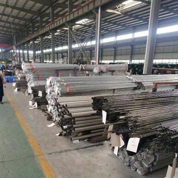 Dn20 Sch40 Welded Stainless Steel Round Pipe Decorative 410 Grade