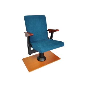 Quality Fire Retardant Fabric Fixed Stadium Seating Upholstered Theater Seating for sale