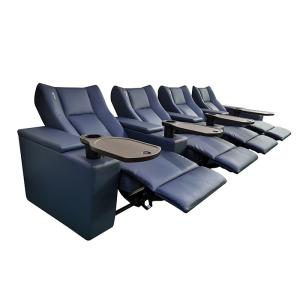 Quality High Density Foam Electric Recliner Chairs PU Private Cinema Sofa for sale