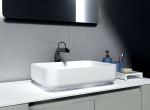 High Strength Counter Top Basin Scratch Resistant CE Certificated